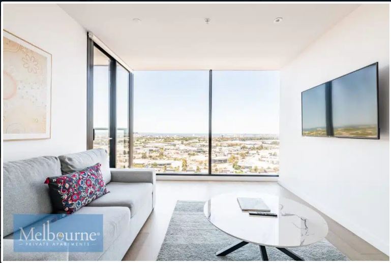 Image of 1 Bedroom Apartment Study With Yarra Views Absolute Waterfront